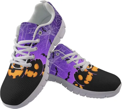 Vista 9 de HUGS IDEA Zapatos deportivos ligeros con patrón de enfermería para mujer Bandera estadounidense