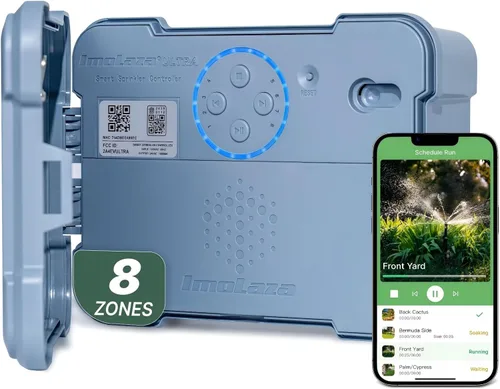 Vista 9 de ImoLaza Controlador de rociadores para exteriores, temporizador