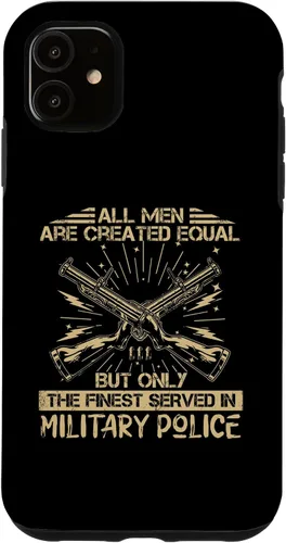 Vista 8 de iPhone 16 Only Finest Served In US Military Police MP Veteran Case