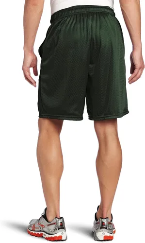 Vista 2 de Russell pantalones cortos de malla con bolsillos para hombre