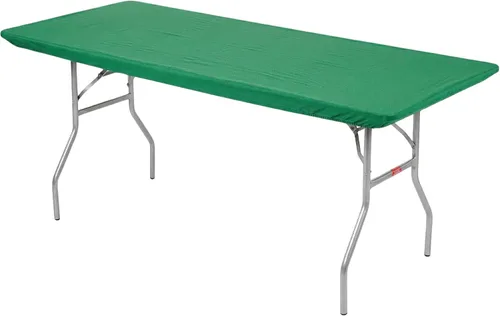 Vista 16 de Kwik-Covers Protectores para mesa rectangulares, de 6 pies, de plástico, de 30 x 72 pulgadas. Paquete de 5 unidades., Negro
