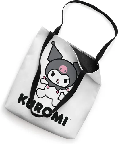 Vista 2 de Kuromi Character - Bolsa de mano delantera y trasera Blanco 16 pulgadas