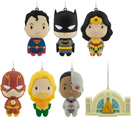Vista 9 de Adorno de Navidad de DC Black Adam de Hallmark