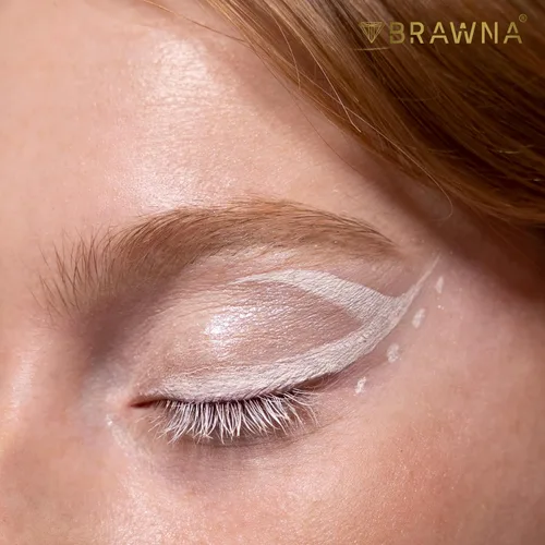 Vista 4 de BRAWNA Eyebrow Mapping Kit - 1 Countour White Mapping Paste, 2 Angled Eyebrow Brush - Brow Mapping Supplies - PMU & Microblading Supply