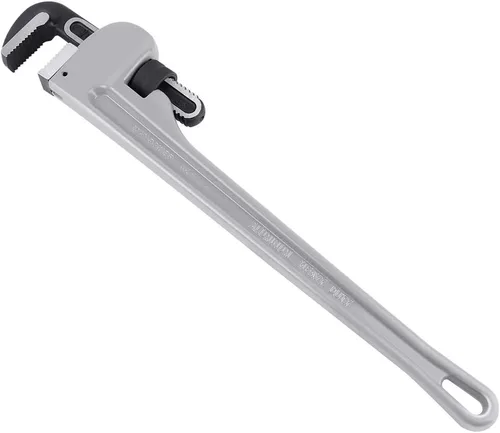 Vista 9 de MAXPOWER Llave de tubo de 10 pulgadas, llave de plomería ajustable de aluminio 40% más ligera