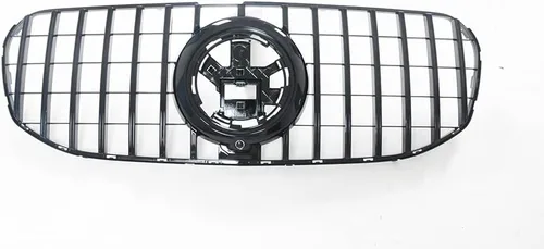 Vista 3 de Ajuste de ventilación de barra de rejilla frontal negra ABS para Mercedes Benz X167 GLS 2020-2024