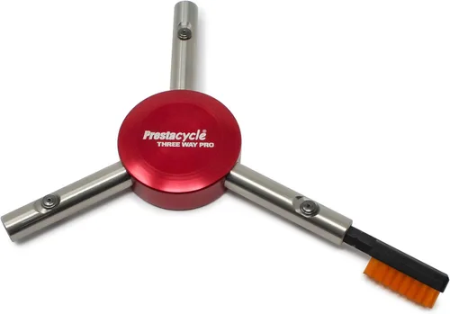 Vista 3 de Prestacycle Broca especial de limpieza y lubricación de cadena, convierte las herramientas Prestacycle Bits en microcepillo compacto para cadenas