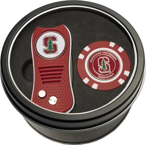 Vista 18 de Team Golf NCAA - Juego de regalo de lata unisex para adultos con herramienta Switchfix Divot y chip de golf