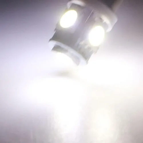 Vista 6 de britelites Jtech 10 bombillas LED blancas para coche BA9S 5 5050-SMD 1895 T4W 1445 6253