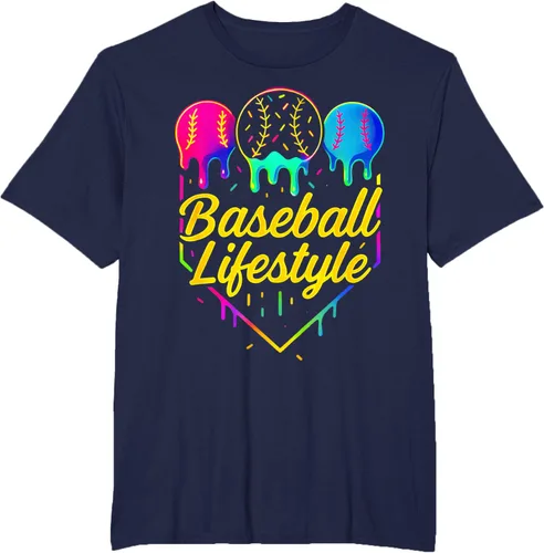 Vista 63 de Baseball Life Style 101 - Camiseta de béisbol para jóvenes