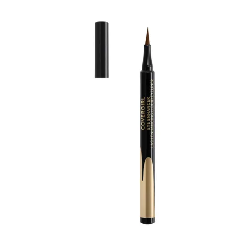 Vista 10 de COVERGIRL - Delineador de ojos líquido para realzar las pestañas, color negro mate 100 - negro mate