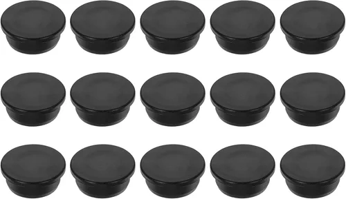 Vista 62 de MECCANIXITY - Tapones de silicona en forma de T (26mm, 1 pulgada de diámetro), color negro