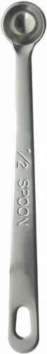 Vista 8 de Nagao Tsubamesanjo - Cuchara medidora extra gruesa, 0.009 fl oz (0.25 cc), acero inoxidable 18-8, fabricada en Japón