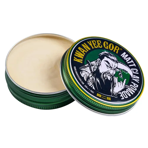 Vista 3 de Pomada para el cabello con brillo mate fuerte de 1.76 oz para hombres
