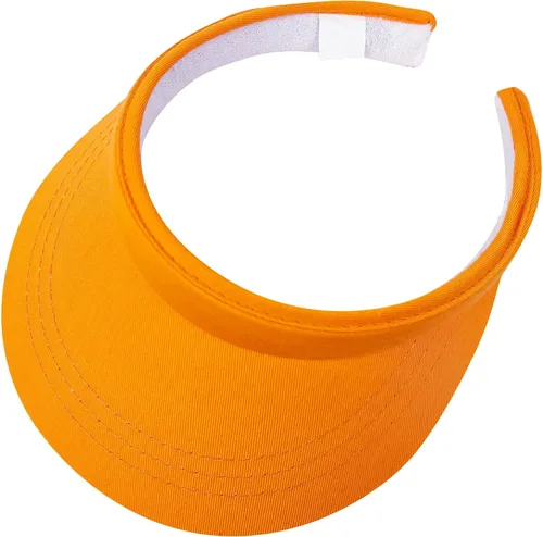 Vista 8 de Sombreros con visera para el sol, para mujer, ala ancha, ajustable, con Negro