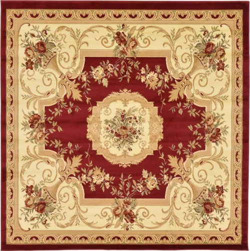 Vista 57 de Unique Loom Versailles Collection - Alfombra tradicional clásica con motivo floral, colección Versailles