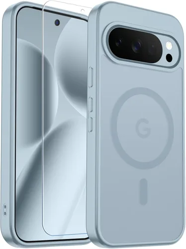 Vista 110 de SUPFINE Funda magnética para Google Pixel 10 Pro XL con protector de pantalla (imanes integrados) (protección contra caídas de grado militar)