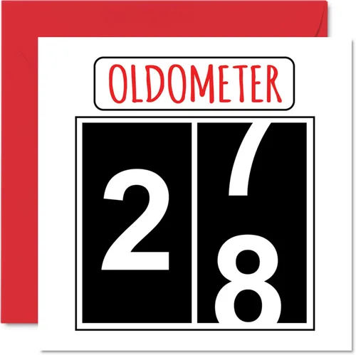 Vista 35 de Divertidas tarjetas de cumpleaños 21 para hombres y mujeres, Oldometro, tarjeta de feliz cumpleaños para hijo, hija, hermano, hermana, nieto, nieta
