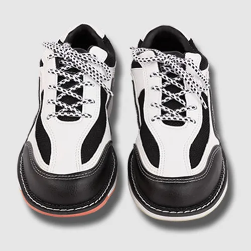 Vista 4 de VEACAM Zapatos de bolos cómodos para mujer, zapatos de bolos de cuero a la moda