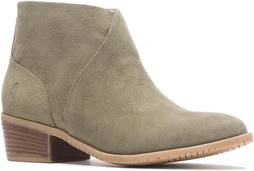 Vista 3 de Hush Puppies Botines Sienna para mujer gamuza oliva