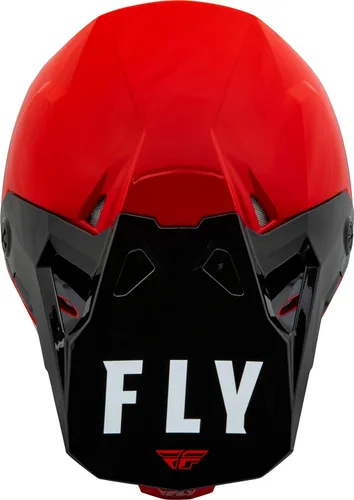 Vista 3 de Fly Racing, Formula CP - Casco de motocicleta para adulto (rojo/negro/blanco, talla S)