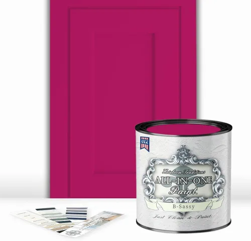 Vista 43 de Pintura TODO EN UNO, Abbey (gris cálido), Muestra de 8oz - Pintura duradera para gabinetes y muebles. Imprimación y capa superior incorporadas,