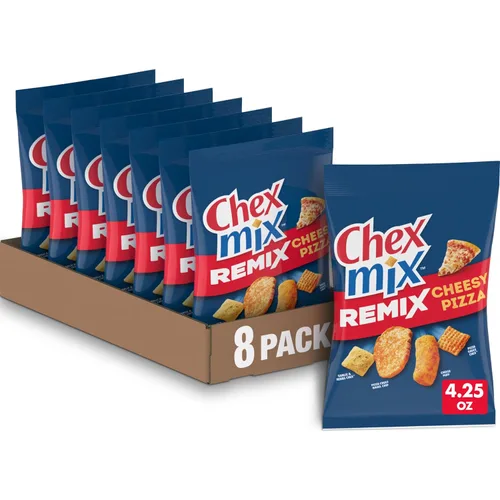 Vista 20 de Chex Mix Remix - Mezcla de bocadillos de pizza con queso, tamaño familiar