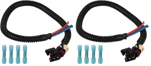 Vista 9 de Conector N9267001 de coleta de extremo de reparación de cable con sensor de nivel de refrigerante bajo Peterbilt y Kenworth, reemplace Q21-6007S
