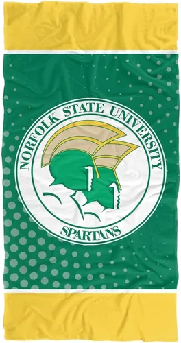 Vista 30 de LOGOVISION Manta Abilene Christian University, 30x60 Logo Dots CottonFront/PolyBackBeachTowel