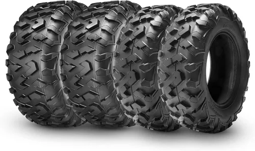 Vista 10 de HALBERD Neumáticos para ATV, 24x8-12 y 24x10-11 6PR 24x8x12 24x10x11 Todo Terreno ATV UTV Neumáticos todoterreno para Honda Fourtrax Rancher TRX400
