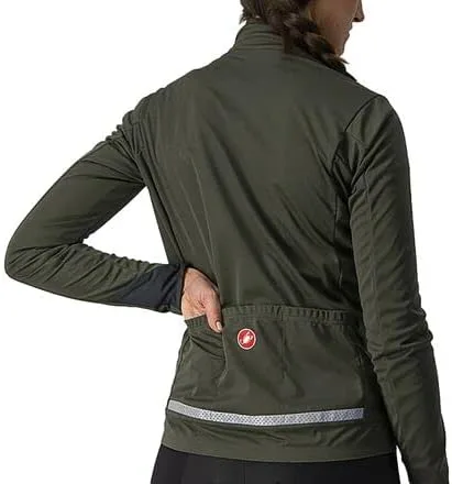 Vista 7 de Castelli Chaqueta de ciclismo Go W para mujer