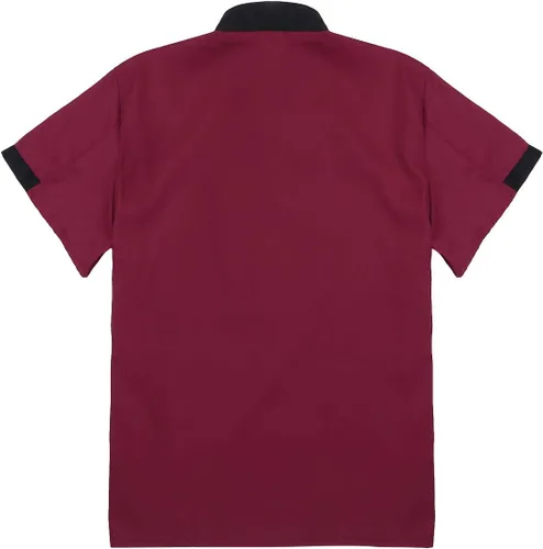 Vista 2 de Chaqueta de chef de manga corta para hombre y mujer, uniforme de restaurante