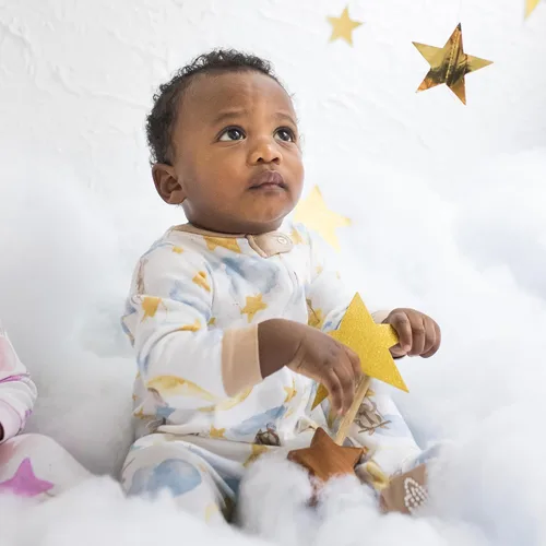 Vista 88 de Burt's Bees Baby - Pijama de una pieza para bebé, mameluco para dormir y jugar, algodón 100% orgánico, cremallera frontal