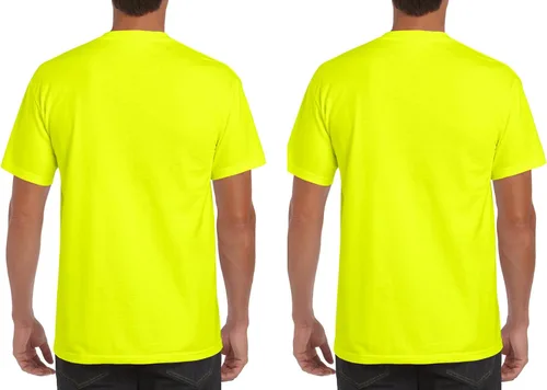 Vista 2 de Gildan DryBlend - Camisetas de trabajo para hombre con bolsillo, 2