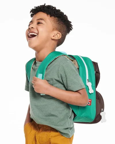 Vista 4 de Skip Hop - Mochila para preescolar colección Zoo para niños pequeños de 3 a 4 años diseño de pug