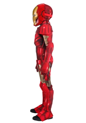 Vista 3 de Disfraz Premium de Iron Man para Niño de Marvel Multicolor