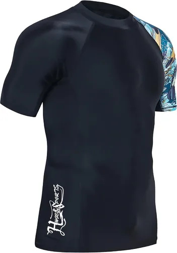 Vista 2 de ADOREISM Camiseta de protección solar UPF 50+ de secado rápido para hombre