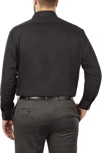 Vista 2 de Van Heusen Camisas de vestir BIG FIT para hombre grande y alto