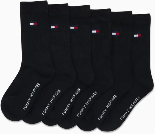 Vista 9 de Tommy Hilfiger Calcetines deportivos unisex para niños, calcetines acolchados (6 unidades)