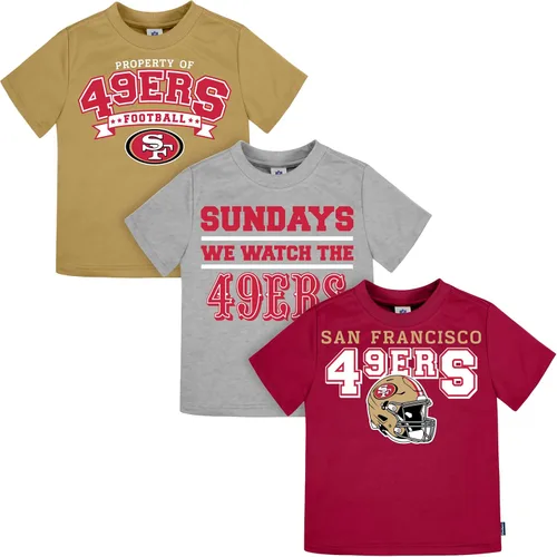 Vista 41 de Gerber NFL - Paquete de 3 camisetas de manga corta para bebé