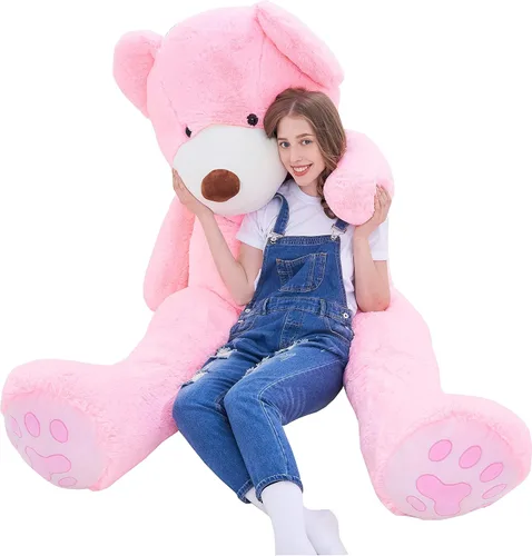 Vista 10 de IKASA - Peluche gigante, oso de peluche gigante Marrón
