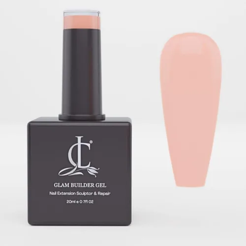 Vista 3 de Glam Builder Gel - Botella individual de 0.7 fl oz (rosa lechosa, 0.7 fl oz)