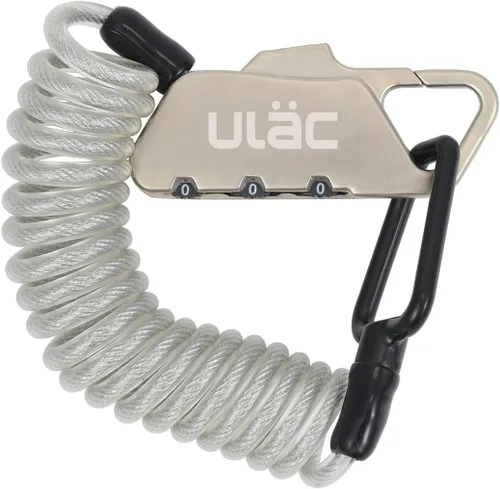 Vista 12 de ULAC Piccadilly LTD - Mosquetón multiusos para casco, motocicleta, scooter electrónico, bicicleta, casillero de gimnasio, cochecitos de bebé