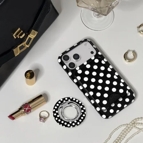 Vista 170 de VELVET CAVIAR Funda para iPhone 15, compatible con MagSafe, probada contra caídas de 10 pies, fundas protectoras de diseño, leopardo color rosa