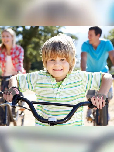 Vista 6 de SATINIOR 3 pares de guantes de medio dedo antideslizantes de gel para ciclismo, guantes de gimnasia ajustables para niñas y niños