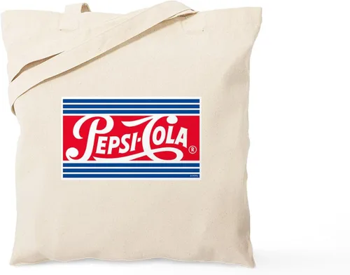 Vista 90 de CafePress Pepsi Tote Bag Bolsa de lona natural, bolsa de compras de tela, Caqui