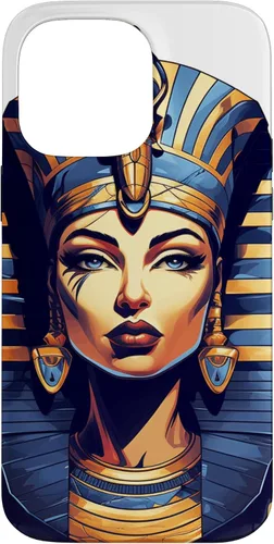 Vista 21 de Cleopatra Egyptian Queen Goddess of Ancient Egypt Mythology Case for iPhone 16