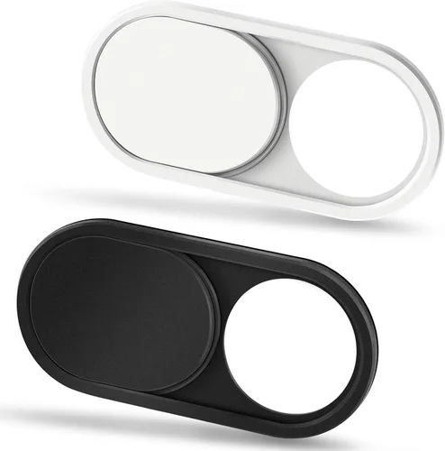 Vista 9 de CloudValley Funda deslizante para cámara de laptop, de metal, ultrafina, de rosa-2 piezas