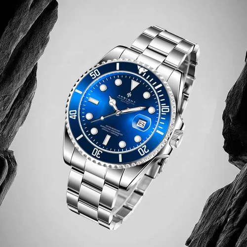 Vista 8 de BENYAR AKNIGHT Watches for Men, Waterproof Male Watch Luminous Chronograph Analog Quartz Movement Mens Watches, Stylish Men's Wrist Watch with