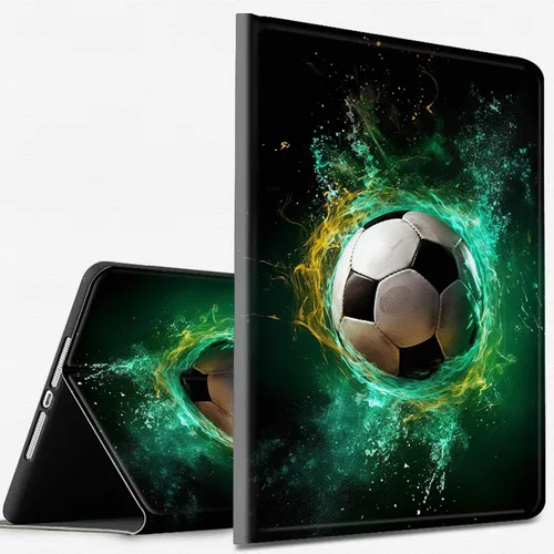 Vista 41 de Funda para tablet Kinlde Fire HD 10 (11ª generación 2021) Fire HD 10 Plus 2021, delgada, de piel sintética, con función atril, función atril